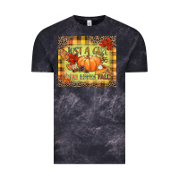 Cloud Black Just a girl who loves Fall Vintage Tee - NancyCooperArtShop