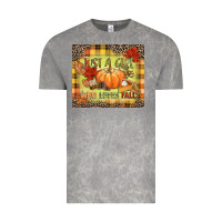 Cloud Rock Just a girl who loves Fall Vintage Tee - NancyCooperArtShop