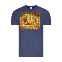 Vintage Denim Just a girl who loves Fall Vintage Tee - NancyCooperArtShop