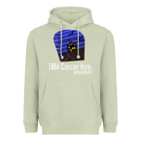 Matcha 1886 Crescent Hotel Eureka Springs Arkansas USA Halloween Haunted Bat  Heavyweight Hoodie - lanVoArt