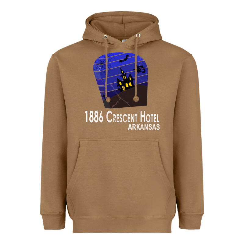 1886 Crescent Hotel Eureka Springs Arkansas Usa Halloween Haunted Bat  Heavyweight Hoodie by lanVoArt | Teevron