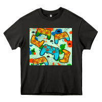 Asphalt gaming controller Heavy Core Tee - JahusDesignShop