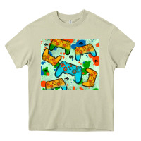 Mossy gaming controller Heavy Core Tee - JahusDesignShop