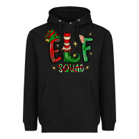 Black Elf Squad Heavyweight Hoodie - CowhideDigitalArt