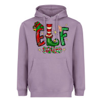 Lavender Elf Squad Heavyweight Hoodie - CowhideDigitalArt