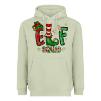 Matcha Elf Squad Heavyweight Hoodie - CowhideDigitalArt