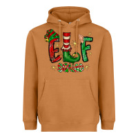 Meerkat Elf Squad Heavyweight Hoodie - CowhideDigitalArt