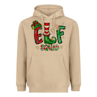 Mushroom Elf Squad Heavyweight Hoodie - CowhideDigitalArt