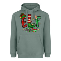 Sage Elf Squad Heavyweight Hoodie - CowhideDigitalArt