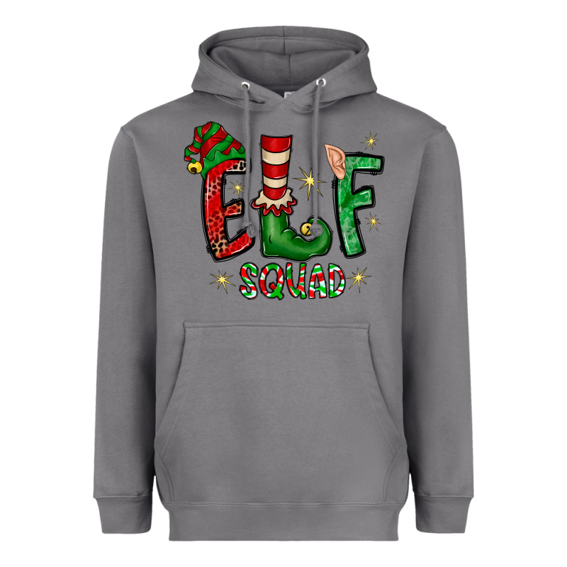 Elf Squad Heavyweight Hoodie by CowhideDigitalArt | Teevron