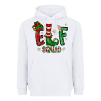White Elf Squad Heavyweight Hoodie - CowhideDigitalArt