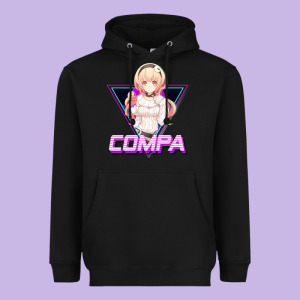 Hyperdimension Neptunia (compa Aesthetic) Heavyweight Hoodie Designed By Lanvoart