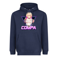 Navy hyperdimension neptunia (compa aesthetic) Heavyweight Hoodie - lanVoArt