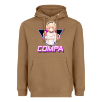 Toasted Coconut hyperdimension neptunia (compa aesthetic) Heavyweight Hoodie - lanVoArt