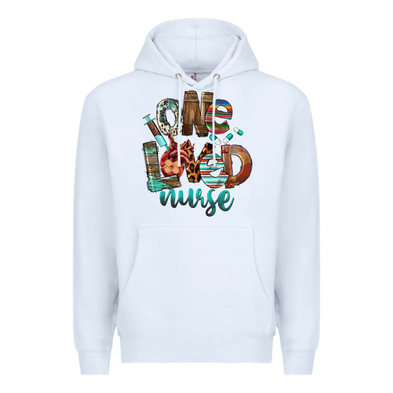 One Loved Nurse Premium Hoodie by FaDigitalArtStudio | Teevron