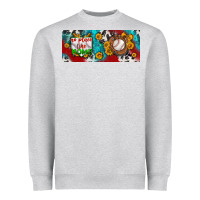 Heather Grey no place like home baseball Heavyweight Sweatshirt - BundleAndBundleShop