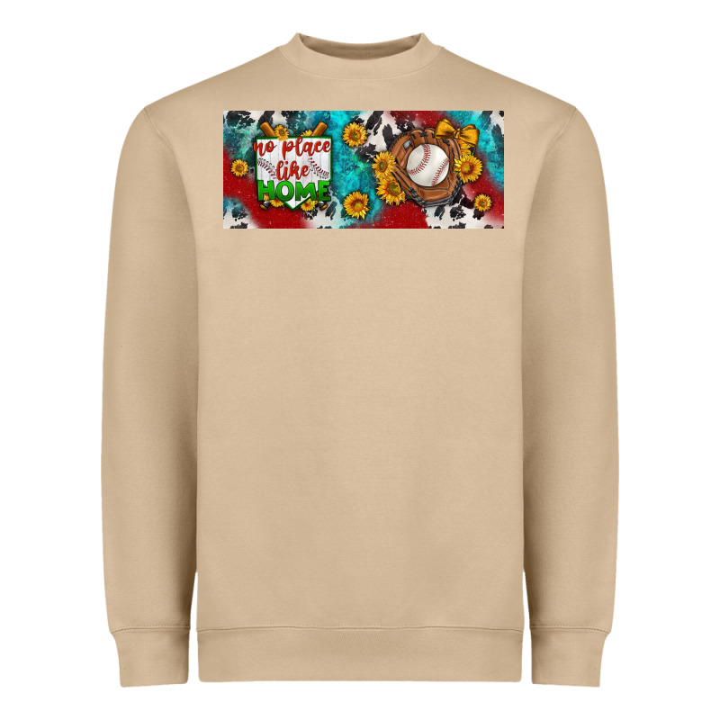 No Place Like Home Baseball Heavyweight Sweatshirt by BundleAndBundleShop | Teevron