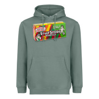 Sage old school fruit stripe gum Heavyweight Hoodie - lanVoArt