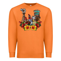 Carrot farm life chicken Premium Sweatshirt - SublimationCraftShop