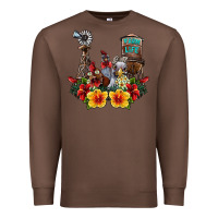 Chestnut farm life chicken Premium Sweatshirt - SublimationCraftShop