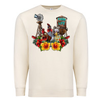 Sandshell farm life chicken Premium Sweatshirt - SublimationCraftShop