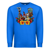 True Royal farm life chicken Premium Sweatshirt - SublimationCraftShop