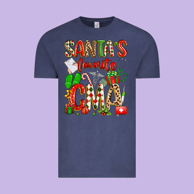 Santa's Favorite Cma Vintage Tee Designed By Texasbilliewilder