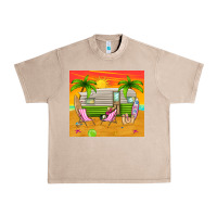 French Oak summer caravan Urban Heavy Tee - TumblerDesignByShophia
