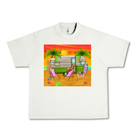 Pistachio summer caravan Urban Heavy Tee - TumblerDesignByShophia