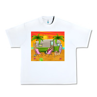 White summer caravan Urban Heavy Tee - TumblerDesignByShophia