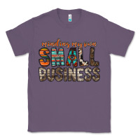 Lavender minding my own small business Classic Tee - RacoonDesign