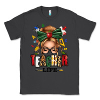 Smoke teacher life blonde caucassian messy bun Classic Tee - texasbilliewilder