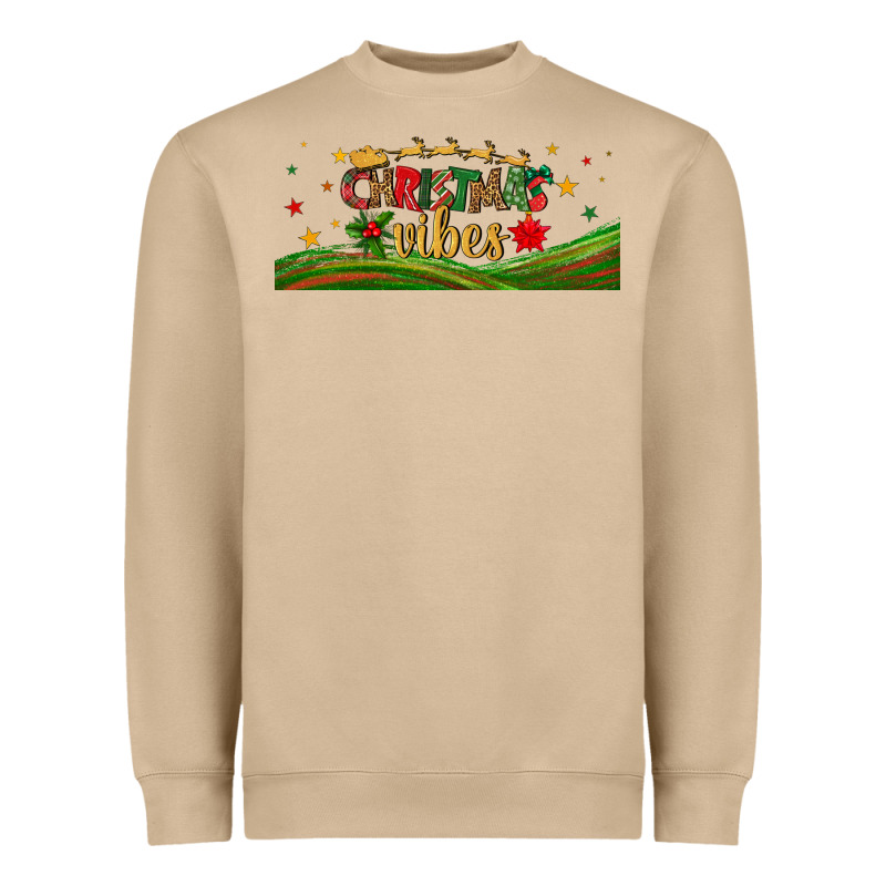 Christmas Vibes Libbey Glass Heavyweight Sweatshirt by BundleAndBundleShop | Teevron