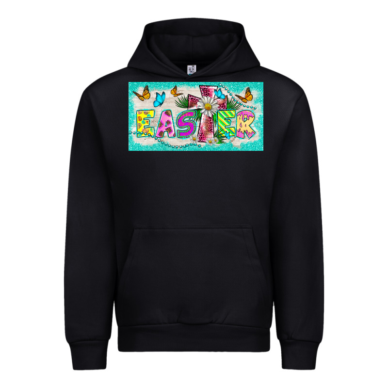 Easter Cross License Plate Template Urban Hoodie by BarkalooDesign | Teevron