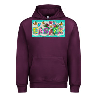 Mauve Wine easter cross license plate template Urban Hoodie - BarkalooDesign