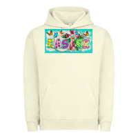 Pigment Pistachio easter cross license plate template Urban Hoodie - BarkalooDesign