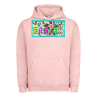 Pigment Salmon easter cross license plate template Urban Hoodie - BarkalooDesign