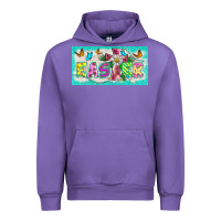 Tulip easter cross license plate template Urban Hoodie - BarkalooDesign