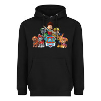 Black Paw GIFT Patrol  11 Heavyweight Hoodie - lanVoArt