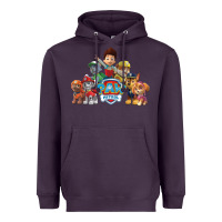 Plum Paw GIFT Patrol  11 Heavyweight Hoodie - lanVoArt