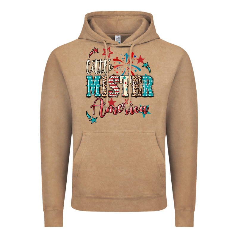 Little Mister America 4th Of July Vintage Hoodie by HowdyJamesFarm | Teevron