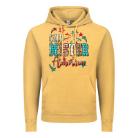 Vintage Mustard Little mister America 4th of july Vintage Hoodie - HowdyJamesFarm
