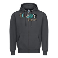 Smoke senior mom Zipper Hoodie - CowhideDigitalArt