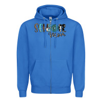True Royal senior mom Zipper Hoodie - CowhideDigitalArt