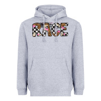 Heather Grey race Heavyweight Hoodie - Artiststas