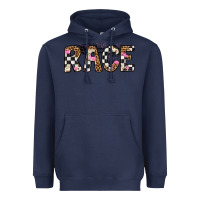 Navy race Heavyweight Hoodie - Artiststas