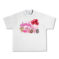 Lunar Rock Clouds of love with balloons Valentine's Day Urban Heavy Tee - HowdyJamesFarm