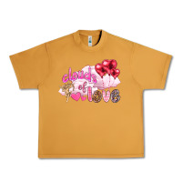 Peanut Butter Clouds of love with balloons Valentine's Day Urban Heavy Tee - HowdyJamesFarm