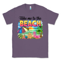 Lavender take me to the beach Classic Tee - NancyCooperArtShop