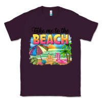 Plum take me to the beach Classic Tee - NancyCooperArtShop